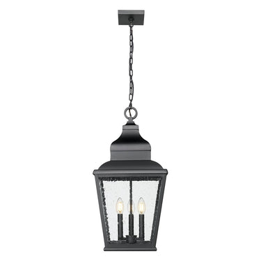 Z-Lite Raphael 3 Light Outdoor Chain Mount Ceiling Fixture image 1