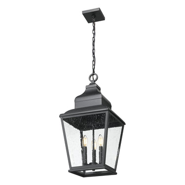 Z-Lite Raphael 3 Light Outdoor Chain Mount Ceiling Fixture image 2