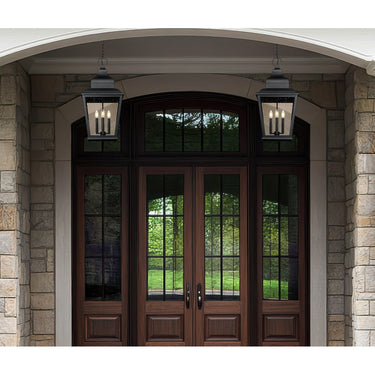 Z-Lite Raphael 4 Light Outdoor Chain Mount Ceiling Fixture image 5