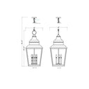 Z-Lite Raphael 5 Light Outdoor Chain Mount Ceiling Fixture image 7