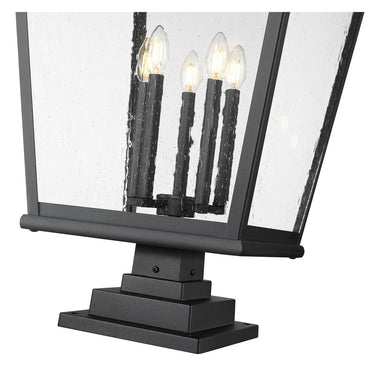 Z-Lite Raphael 5 Light Outdoor Pier Mounted Fixture image 3