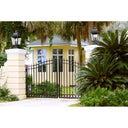 Z-Lite Raphael Glass 4 Light Outdoor Pier Mounted Fixture image 5