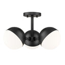 Z-Lite Realm Sphere 3 Light Semi Flush Mount image 1