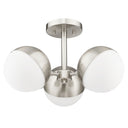 Z-Lite Realm Sphere 3 Light Semi Flush Mount image 12