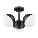 Z-Lite Realm Sphere 3 Light Semi Flush Mount image 13