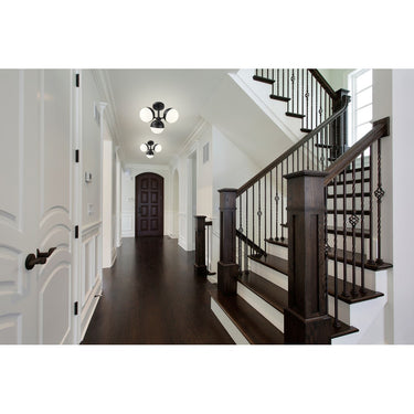 Z-Lite Realm Sphere 3 Light Semi Flush Mount image 16