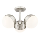 Z-Lite Realm Sphere 3 Light Semi Flush Mount image 3