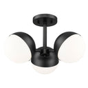 Z-Lite Realm Sphere 3 Light Semi Flush Mount image 4