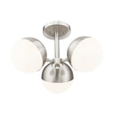 Z-Lite Realm Sphere 3 Light Semi Flush Mount image 6