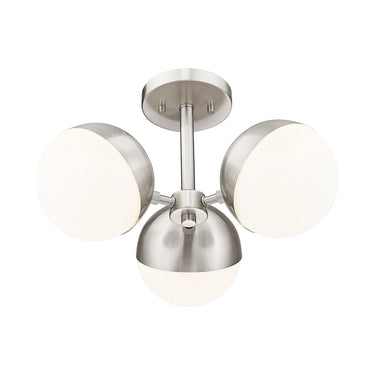 Z-Lite Realm Sphere 3 Light Semi Flush Mount image 6
