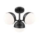 Z-Lite Realm Sphere 3 Light Semi Flush Mount image 7