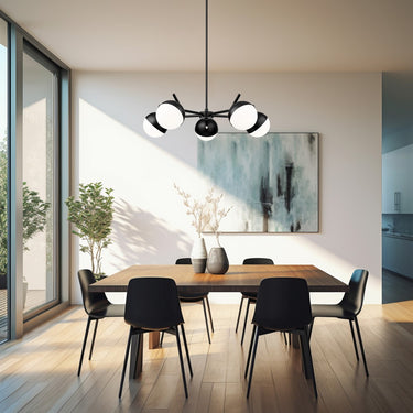 Z-Lite Realm Sphere 5 Light Chandelier image 16