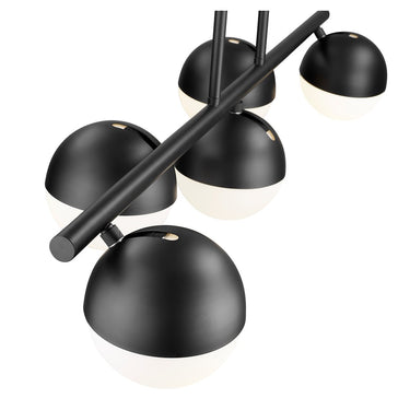 Z-Lite Realm Sphere 5 Light Linear Chandelier image 10