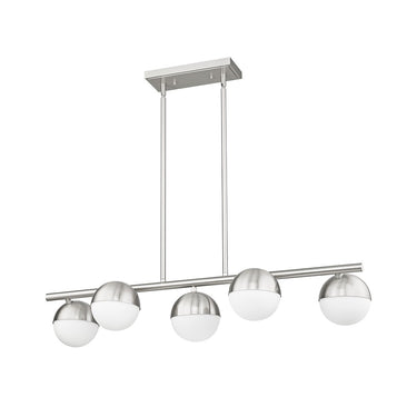 Z-Lite Realm Sphere 5 Light Linear Chandelier image 12