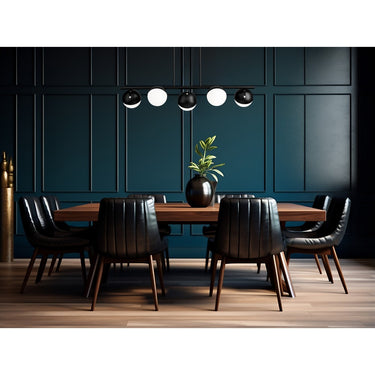 Z-Lite Realm Sphere 5 Light Linear Chandelier image 16