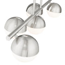 Z-Lite Realm Sphere 5 Light Linear Chandelier image 9