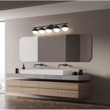 Z-Lite Realm Sphere 5 Light Vanity Light image 19