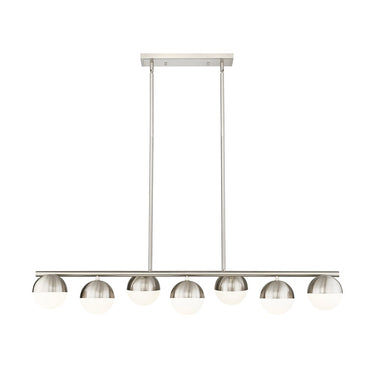 Z-Lite Realm Sphere 7 Light Linear Chandelier image 2