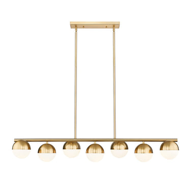 Z-Lite Realm Sphere 7 Light Linear Chandelier image 3