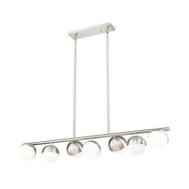 Z-Lite Realm Sphere 7 Light Linear Chandelier image 4