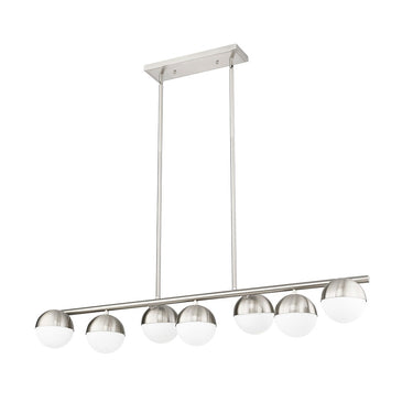 Z-Lite Realm Sphere 7 Light Linear Chandelier image 8