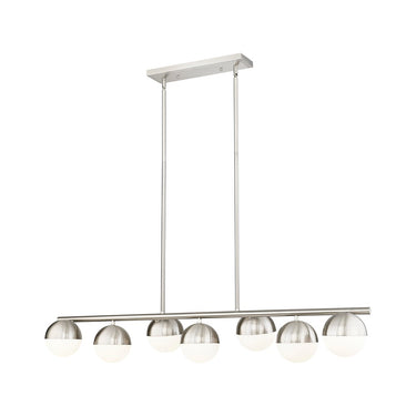 Z-Lite Realm Sphere 7 Light Linear Chandelier image