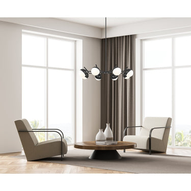 Z-Lite Realm Sphere 8 Light Chandelier image 19