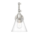 Z-Lite Regent Brushed Nickel 1 Light Wall Sconce image 1