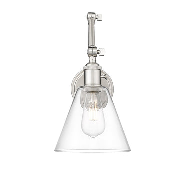 Z-Lite Regent Brushed Nickel 1 Light Wall Sconce image 1