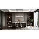 Z-Lite Renaud 17 Light Linear Chandelier image 10