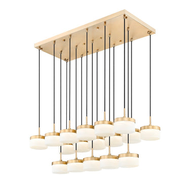 Z-Lite Renaud 17 Light Linear Chandelier image 5