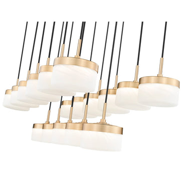Z-Lite Renaud 17 Light Linear Chandelier image 7