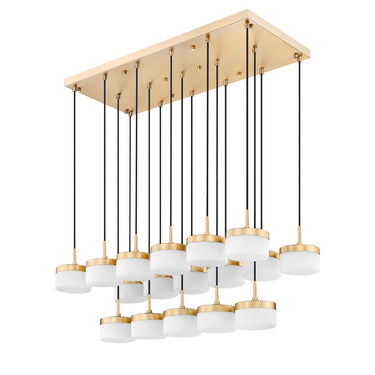 Z-Lite Renaud 17 Light Linear Chandelier image 9