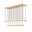 Z-Lite Renaud 23 Light Linear Chandelier image 1