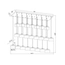 Z-Lite Renaud 23 Light Linear Chandelier image 14