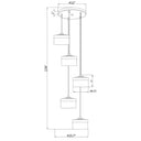 Z-Lite Renaud 5 Light Chandelier image 14