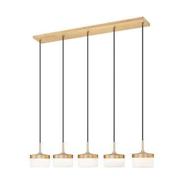 Z-Lite Renaud 5 Light Linear Chandelier image 1