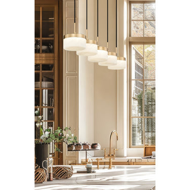 Z-Lite Renaud 5 Light Linear Chandelier image 13