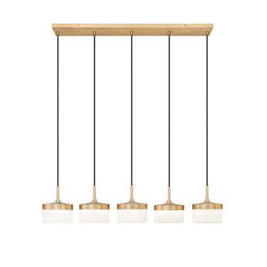 Z-Lite Renaud 5 Light Linear Chandelier image 3