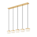 Z-Lite Renaud 5 Light Linear Chandelier image 5