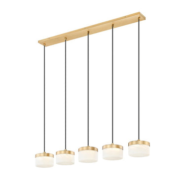 Z-Lite Renaud 5 Light Linear Chandelier image 5