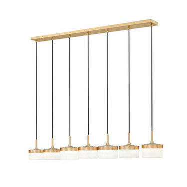 Z-Lite Renaud 7 Light Linear Chandelier image 1