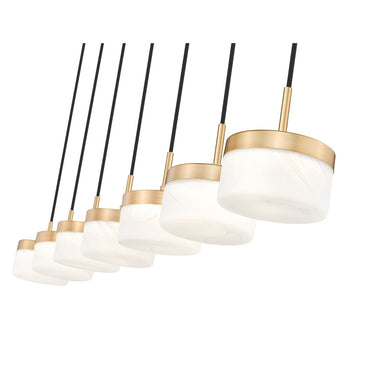 Z-Lite Renaud 7 Light Linear Chandelier image 7