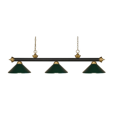 Z-Lite Riviera 16" High 3 Light Billiard Light image