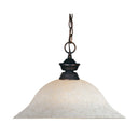 Z-Lite Riviera Brushed Nickel 1 Light Pendant image 3