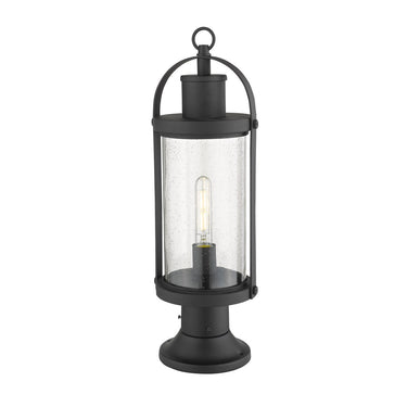 Z-Lite Roundhouse 1 Light Outdoor Pier Mounted Fixture image 1