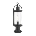 Z-Lite Roundhouse 1 Light Outdoor Pier Mounted Fixture image 2