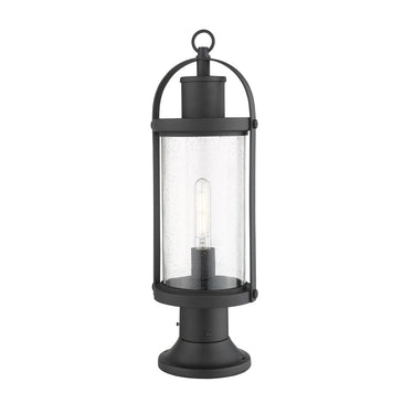 Z-Lite Roundhouse 1 Light Outdoor Pier Mounted Fixture image 2