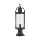Z-Lite Roundhouse 1 Light Outdoor Pier Mounted Fixture image 3