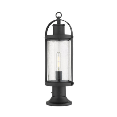 Z-Lite Roundhouse 1 Light Outdoor Pier Mounted Fixture image 3